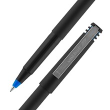 uniball Roller Rollerball Pens, Fine Point, 0.7mm, Blue Ink, Dozen (60103)