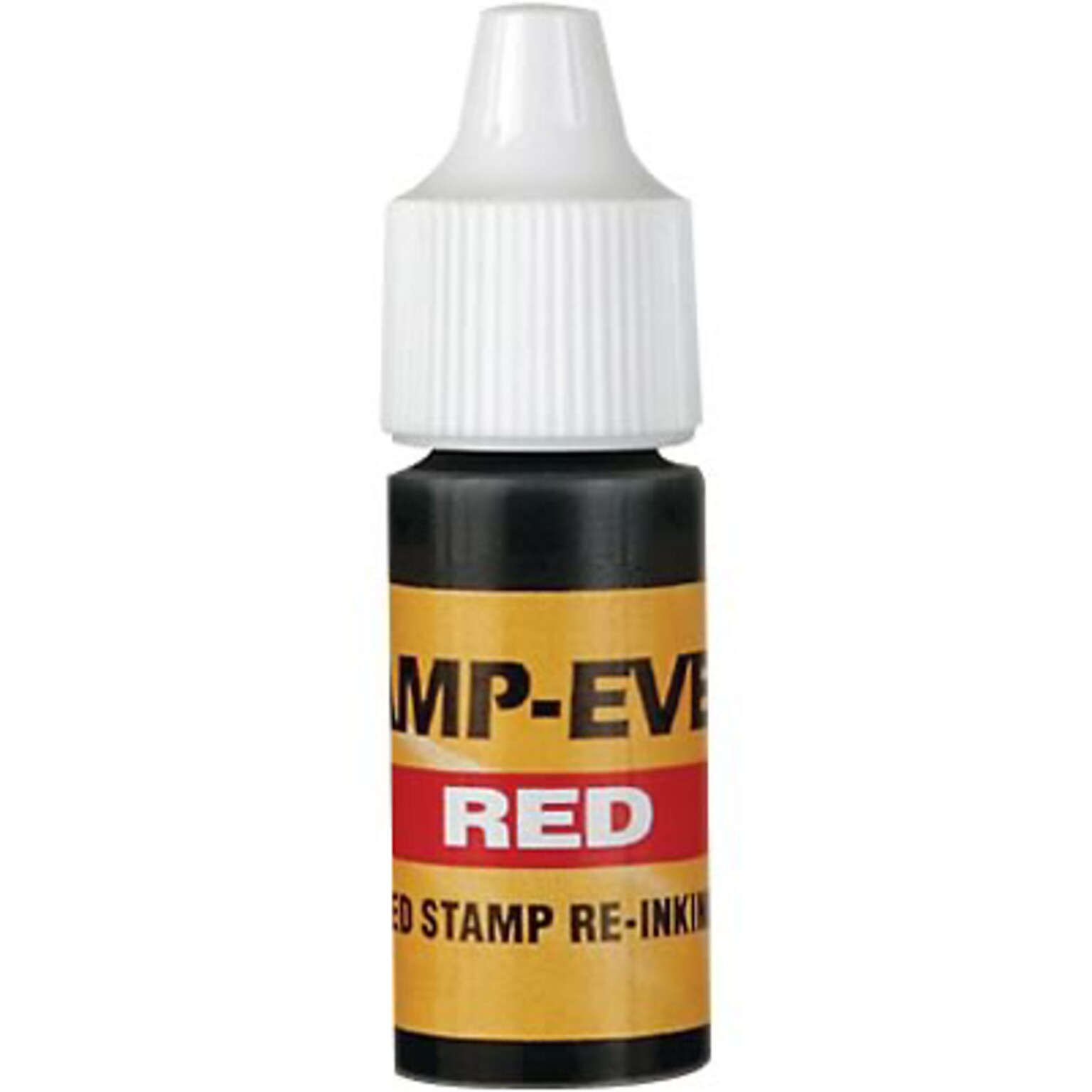 Re-inking Fluid for Stamp-Ever Pre-inked Stamps; Red