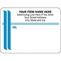 Custom-Printed Roll-Style Jumbo Mailing Labels; 5x4