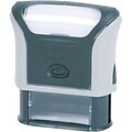 Self-inking Custom Message Stamp; 1-5/16 x 2-3/8, Up to 8 Lines