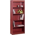 Bestar® Prestige+ Bordeaux Graphite Contemporary Collection; Bookcase, 5-Shelf