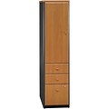 Bush® Cubix® Collection in Natural Cherry Finish; Vertical Locker, Fully Assembled