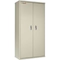 FireKing 72H Steel Fireproof Steel Storage Cabinet, 3 Shelf, Parchment (CF7236D)