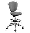SafcoÂ® Metro Extended Height Chair; Grey