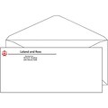 #10 2-color Economy Envelope without Window; V-flap