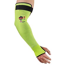 Ergodyne ProFlex 7941-PR Cut-Resistant Arm Sleeve, ANSI A4, Lime, 18 in, 144 Pairs (17947)