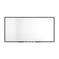 TRU RED™ Magnetic Porcelain Dry Erase Board, Black Frame, 8 x 4 (TR61191)