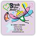 Medical Arts Press® 3x3 Full Color Dental Magnets; Brush Fairy