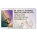 Medical Arts Press® Business Card Stickies™; Stethoscope