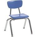 Virco® 12 Stack Chair for Pre-K; Blueberry