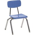 Virco® 14 Stack Chair for Grades 1 & 2; Sky Blue