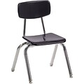 Virco® 14 Stack Chair for Grades 1 & 2; Black