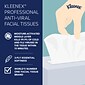 Kleenex Professional Anti-viral Facial Tissue, 3-ply, White, 55 Tissues/Box, 3 Boxes/Pack (21286)