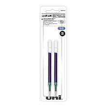 uni-ball 207 Impact RT Gel-Ink Pen Refill, Bold Tip, Blue Ink, 2/Pack (65874PP)