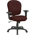 Office Star™ SC66 Series Sculptured Task Chair; Burgundy