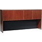 Boss® Laminate Collection in Mahogany Finish; Hutch with Doors