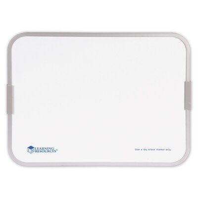 Learning Resources Dry Erase Aluminum Whiteboards, 9" x 12", 10/Set (LER4278)