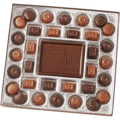 Chocolate Inn® Chocolate Gift Box with Stock Truffles; 16oz.