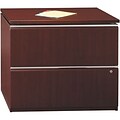Bush Business Furniture Contemporary Collection; Harvest Cherry, Lateral File, Fully Assembled