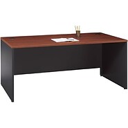 Bush® Corsa; 72" Manager Desk, Ready to Assemble Bundle