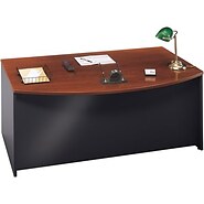 Bush® Corsa; Bow Front Desk, Ready to Assemble Bundle