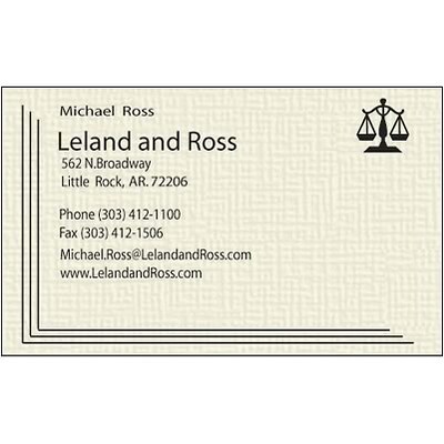 Custom Full Color Business Cards, ENVIRONMENT® Smooth Moonrock 80#, Flat Print, 2-Sided, 250/PK