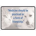 Medical Arts Press® Full-Color Plaques; Medicine & Friendship