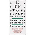 Medical Arts Press® Eye Care Die-Cut Magnets; Long Eye Chart