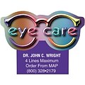 Medical Arts Press® Eye Care Die-Cut Magnets; 3x2, Eyecare, Glasses