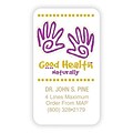 Medical Arts Press® Chiropractic Business Card Magnets; Health Naturally
