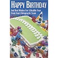 Medical Arts Press® Chiropractic Standard 4x6 Postcards; Birthday Cake with Spine