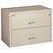 Quill Brand® 2-Drawer Fireproof Lateral File, Sand, 31W (Q231LATSA)