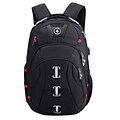 SwissDigital Pixel Business Travel Backpack, Black (SD-857)