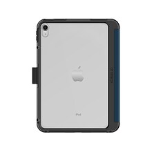 OtterBox Symmetry Series Polycarbonate 10.9 Folio Case for iPad 10th Gen, Coastal Evening/Clear (77