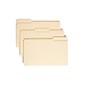 Smead 100% Recycled File Folders, 1/3-Cut Tab, Legal Size, Manila, 100/Box (15339)