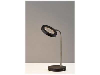 Simplee Adesso Holmes LED 3x Magnifier Desk Lamp (SL4924-01)