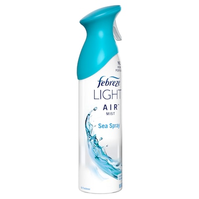 Febreze Light Air Handheld Aerosol, Sea Spray, 8.8 Oz. (62983)