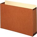 Quill Brand® Expanding File  Pocket, 3-1/2 Expansion, Legal Size,  (FC1526E)