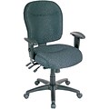 Alera® Wrigley Series High Performance Multifunction Task Chairs; Mid Back, Grey
