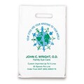 Medical Arts Press® Eye Care Personalized Large 2-Color Supply Bags; Eyes are Windows/World