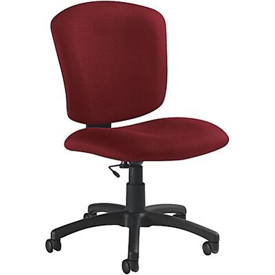 Global® Supra X Series Medium Back Task Chair; Burgundy
