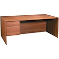 Global® Adaptabilities™ Office Collection in Honey Finish; Left Pedestal Desk, 72W