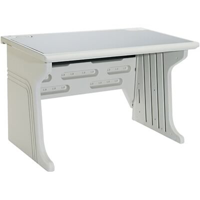 Iceberg® Aspira Modular Furniture Collection in Platinum; Workstation Table, 48