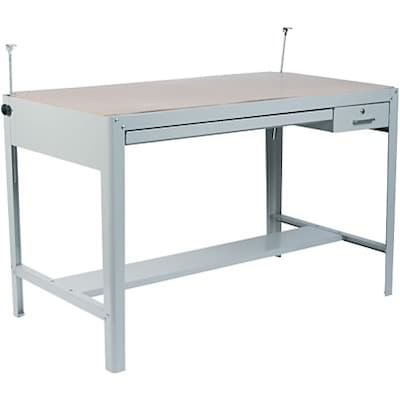 Safco® Precision Four-Post Drafting Table; Base