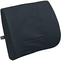 Standard Lumbar Cushion with Strap, Black