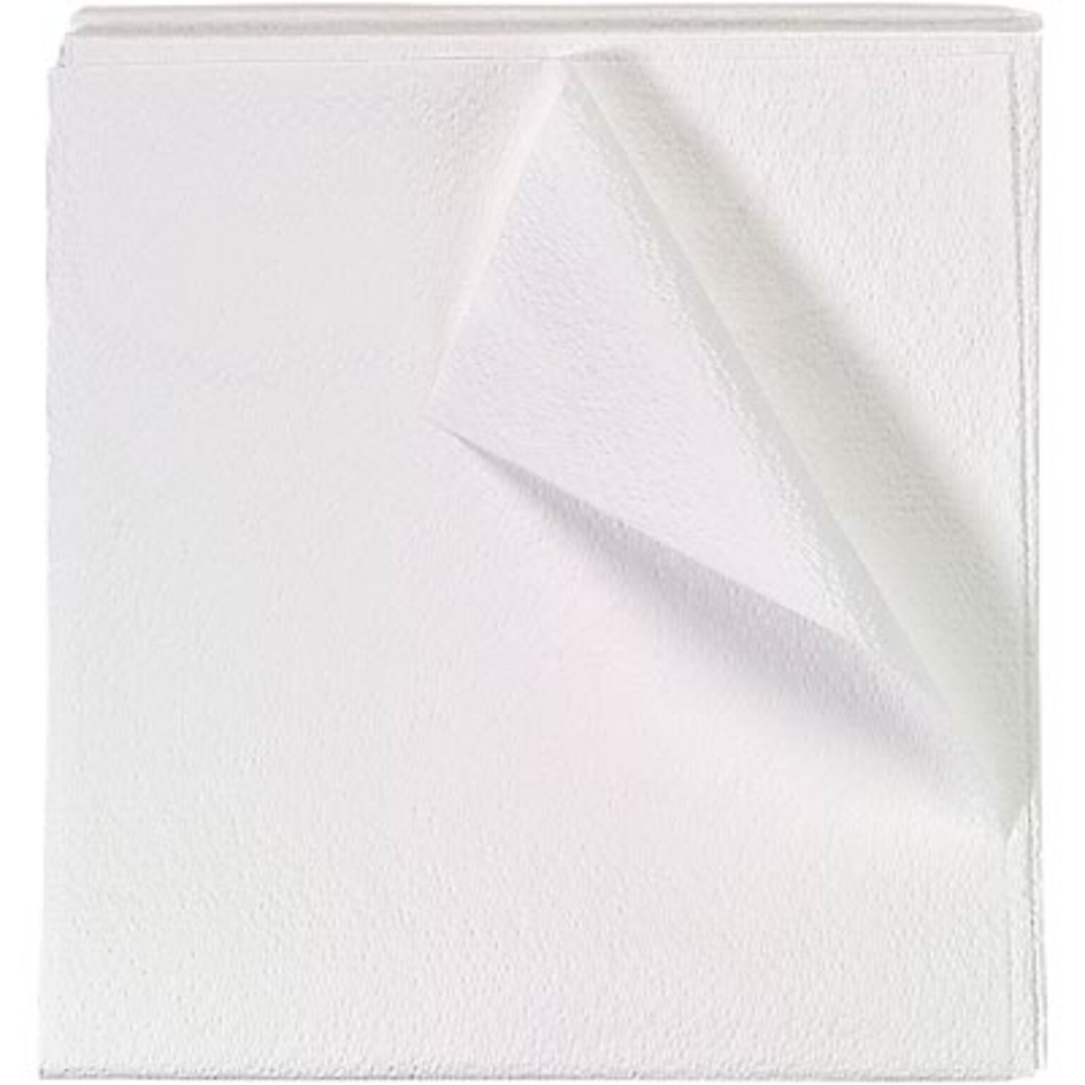 TIDI® Disposable Drape Sheets-Everyday; 2/Ply Tissue, 40x60, White, 100/Carton (9810826)