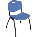 Regency® M Stacker Chair; Blue