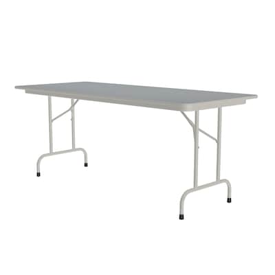 Correll Folding Table, 96x30 , Gray Granite (CF3096TF-15)