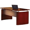 Safco® Napoli Collection In Sierra Cherry; Desk; 63W x 36D