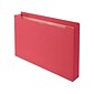 Quill Brand® Reinforced File Jacket, 2" Expansion, Legal Size, Red, 50/Box (74950RD)